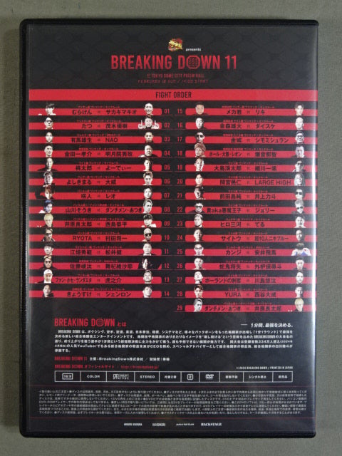 BREAKING DOWN 11