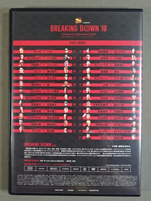 BREAKING DOWN 10