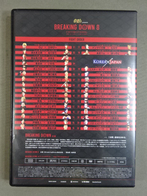 BREAKING DOWN 8