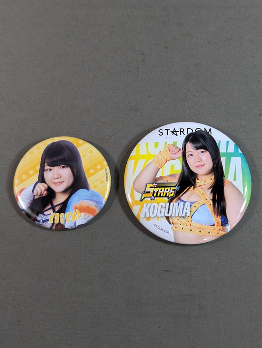 ★ High-Speed Genius ★ Koguma  PinBack button Sets(2)