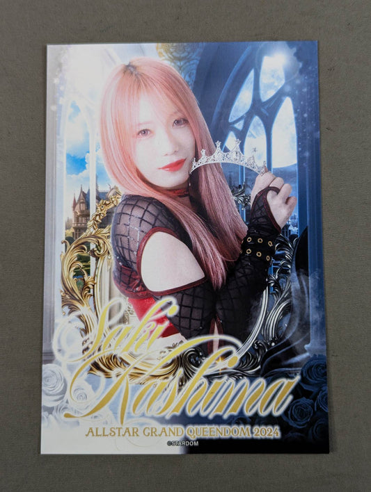 鹿島沙希 ALLSTAR GRAND QUEENDOM 2024 ポストカード