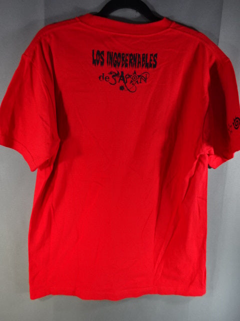Tetsuya Naito CENTER OF THIS RING T-Shirt (1) (Red)