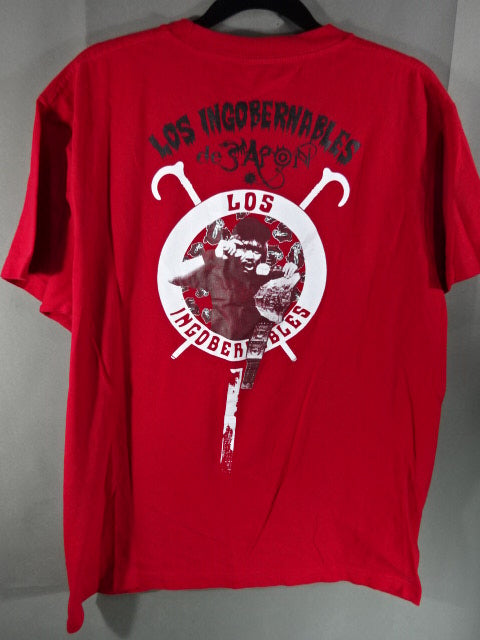 Hiroshima Toyo Carp × Tetsuya Naito AKAHERU de JAPON Collaboration T-shirt (1) (Red)