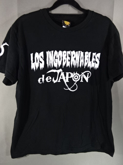 L.I.J. T-shirt (4) (Black× White)