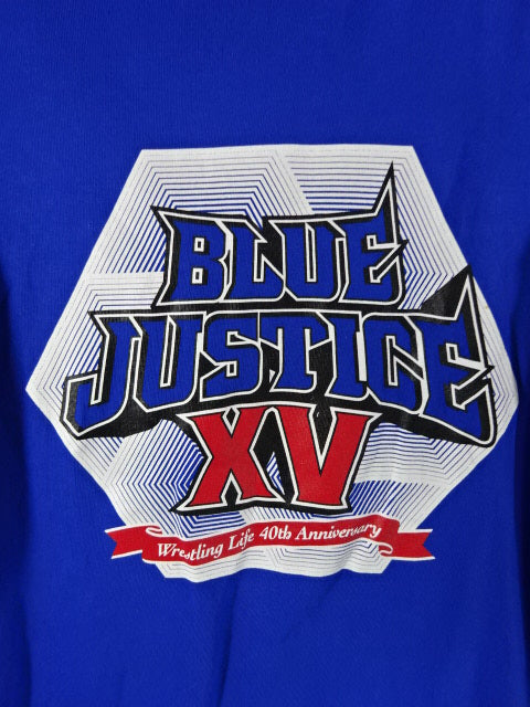 Yuji Nagata × CORAZON BLUE JUSTICE XV T-SHIRT