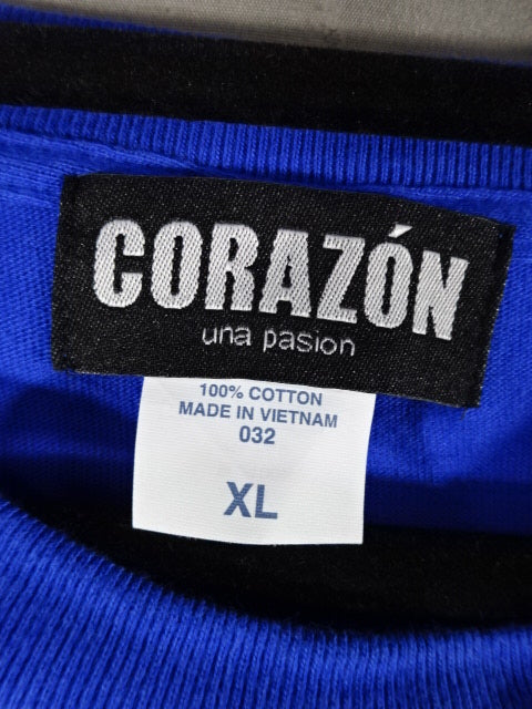 Yuji Nagata × CORAZON BLUE JUSTICE XV T-SHIRT