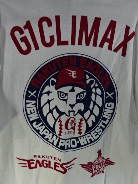 Tohoku Rakuten Golden Eagles ×Hiroshi Tanahashi  Collaboration T-Shirt (Relief AcE)