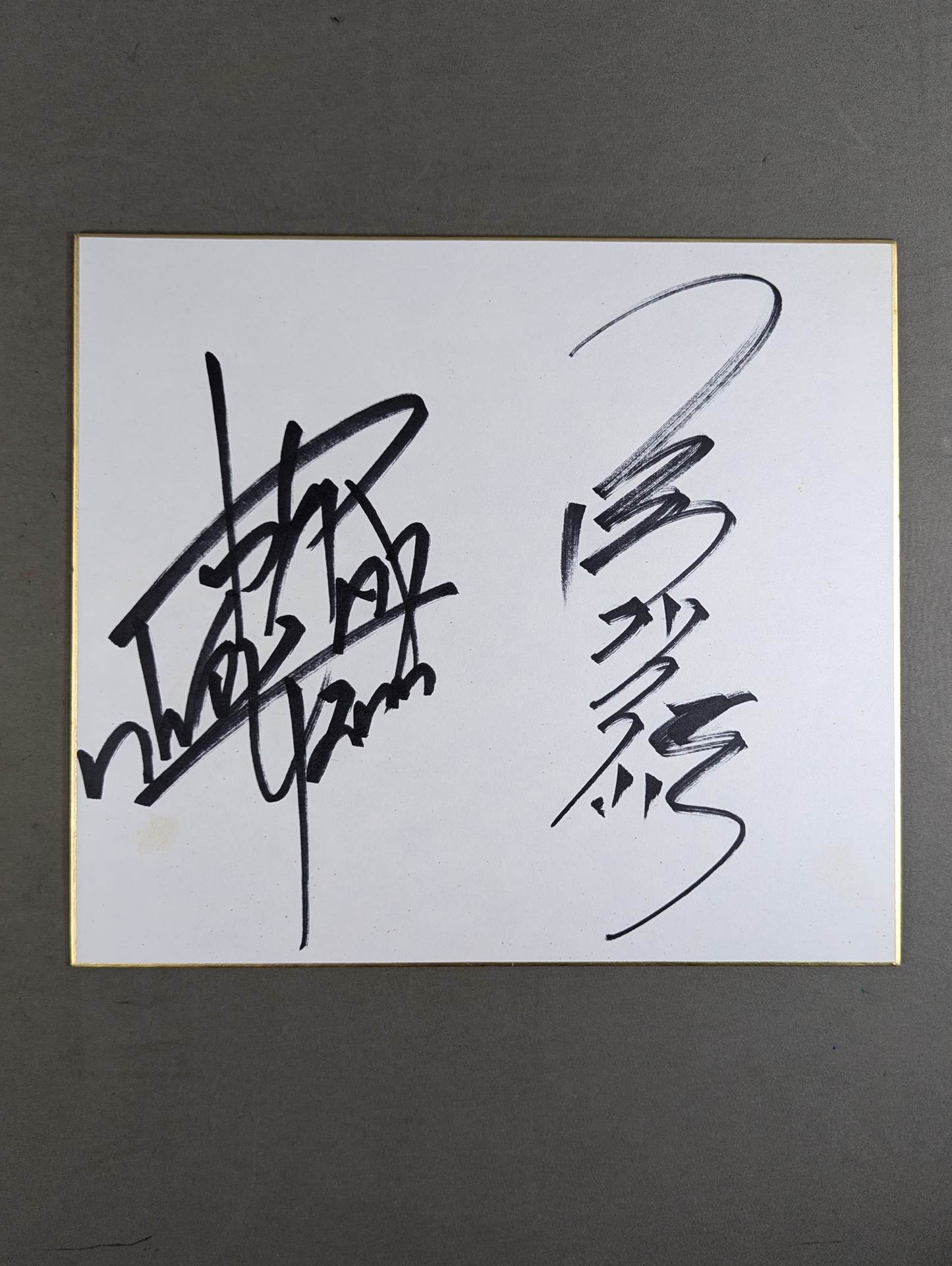 蝶野正洋&三沢光晴(当選通知書付)