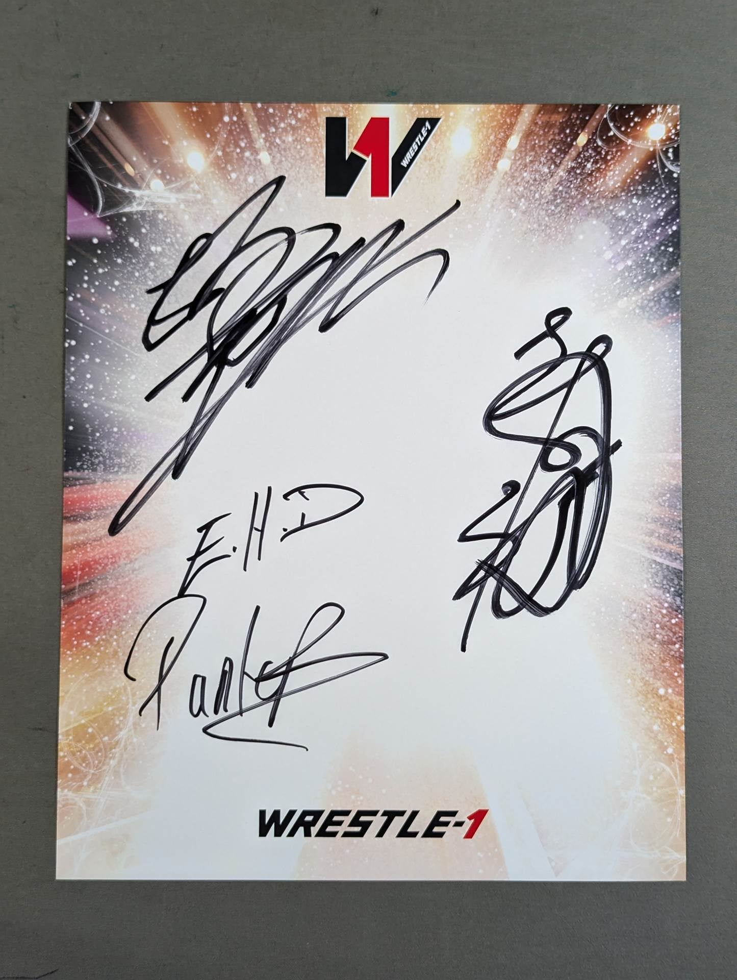 KAZMA SAKAMOTO&土肥孝司&エル・イホ・デル・パンテーラ(WRESTLE-1厚紙)