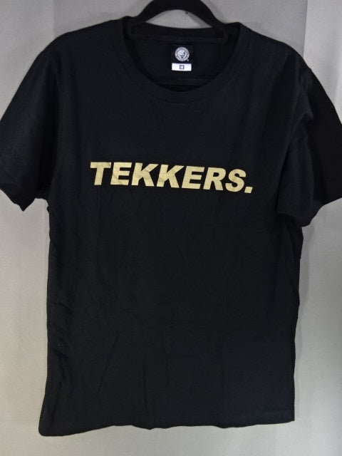 Zack Sabre Jr . TEKKERS T-Shirt (1) (Black× Gold)