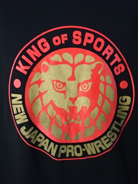 ライオンマーク ドライTシャツ②(ブラック)