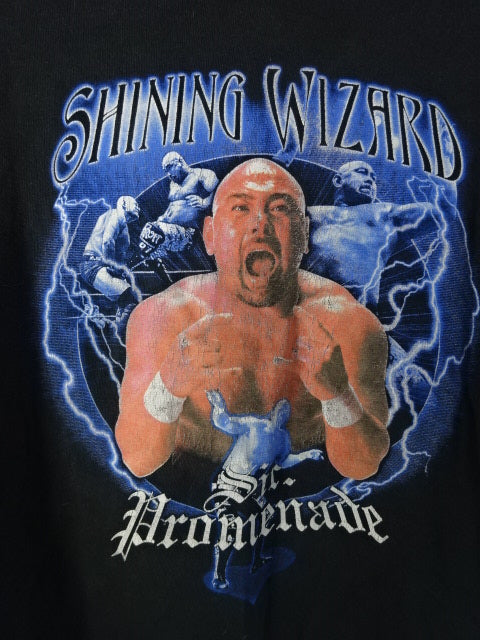 武藤敬司 SHINING WIZARD ピクチャーTシャツ