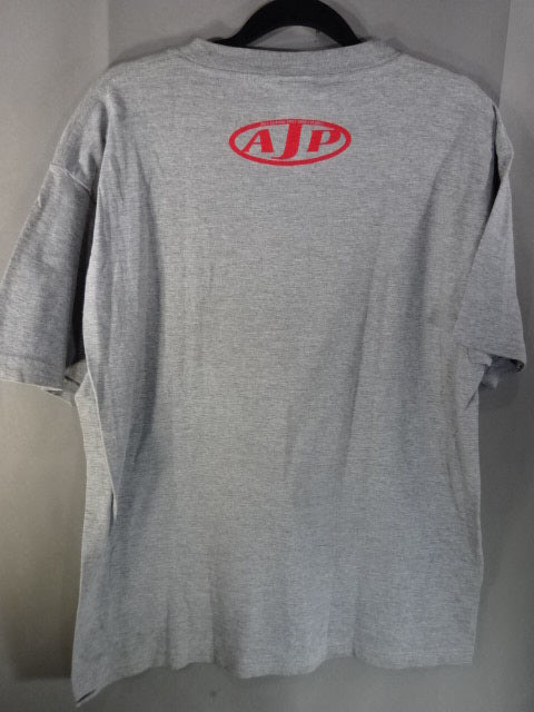 Muto Keiji  Muto Bear T-Shirt (7) (All Japan) Pro Wrestling  / Grey)