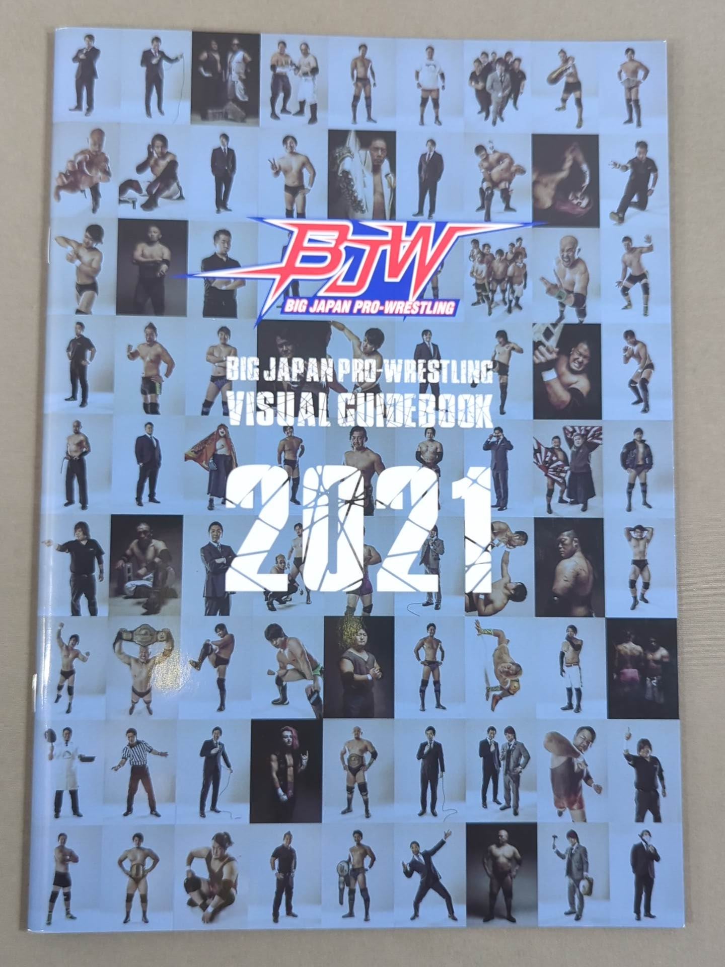 【10選手直筆サイン入り】BJW VISUAL GUIDE BOOK 2021