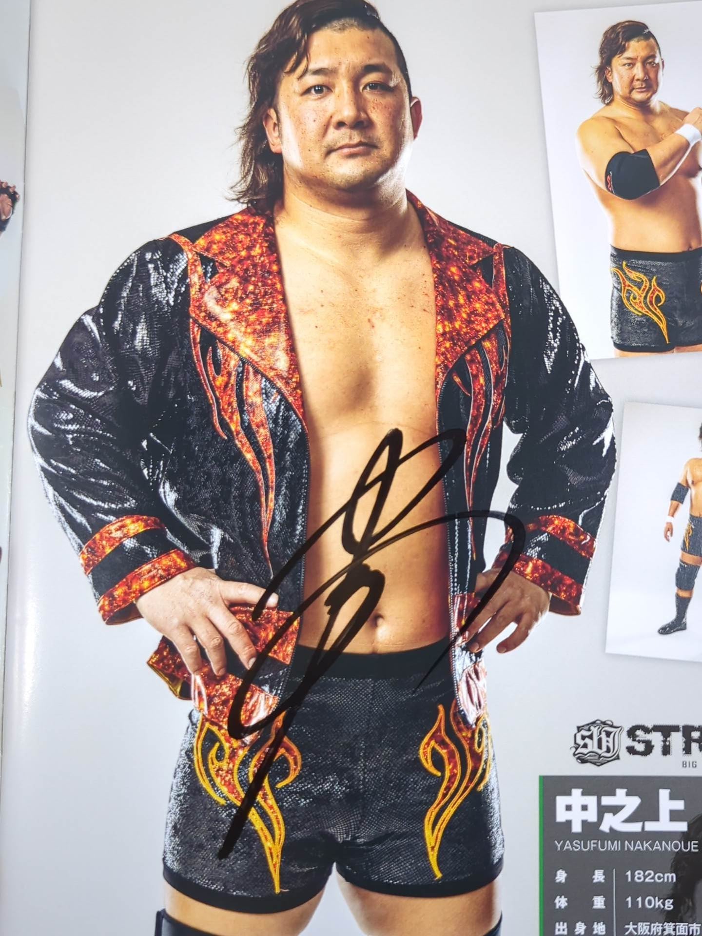 【10選手直筆サイン入り】BJW VISUAL GUIDE BOOK 2021