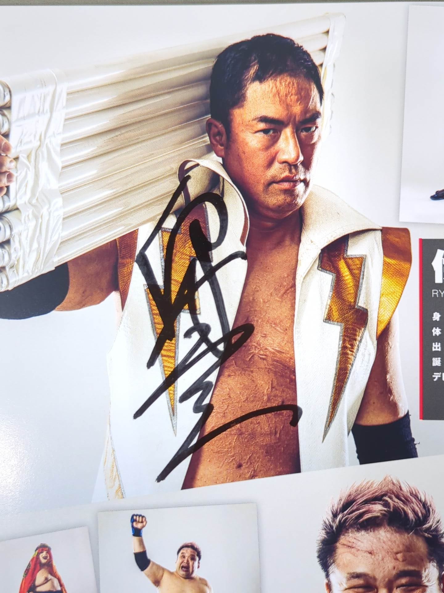 【10選手直筆サイン入り】BJW VISUAL GUIDE BOOK 2021