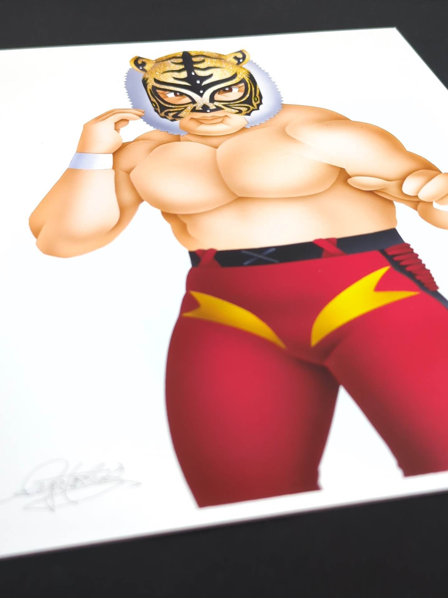 ★ Nagatoshi Sakai Original painting work ★ "Resurrected Phantom Tiger Warrior" The Tiger