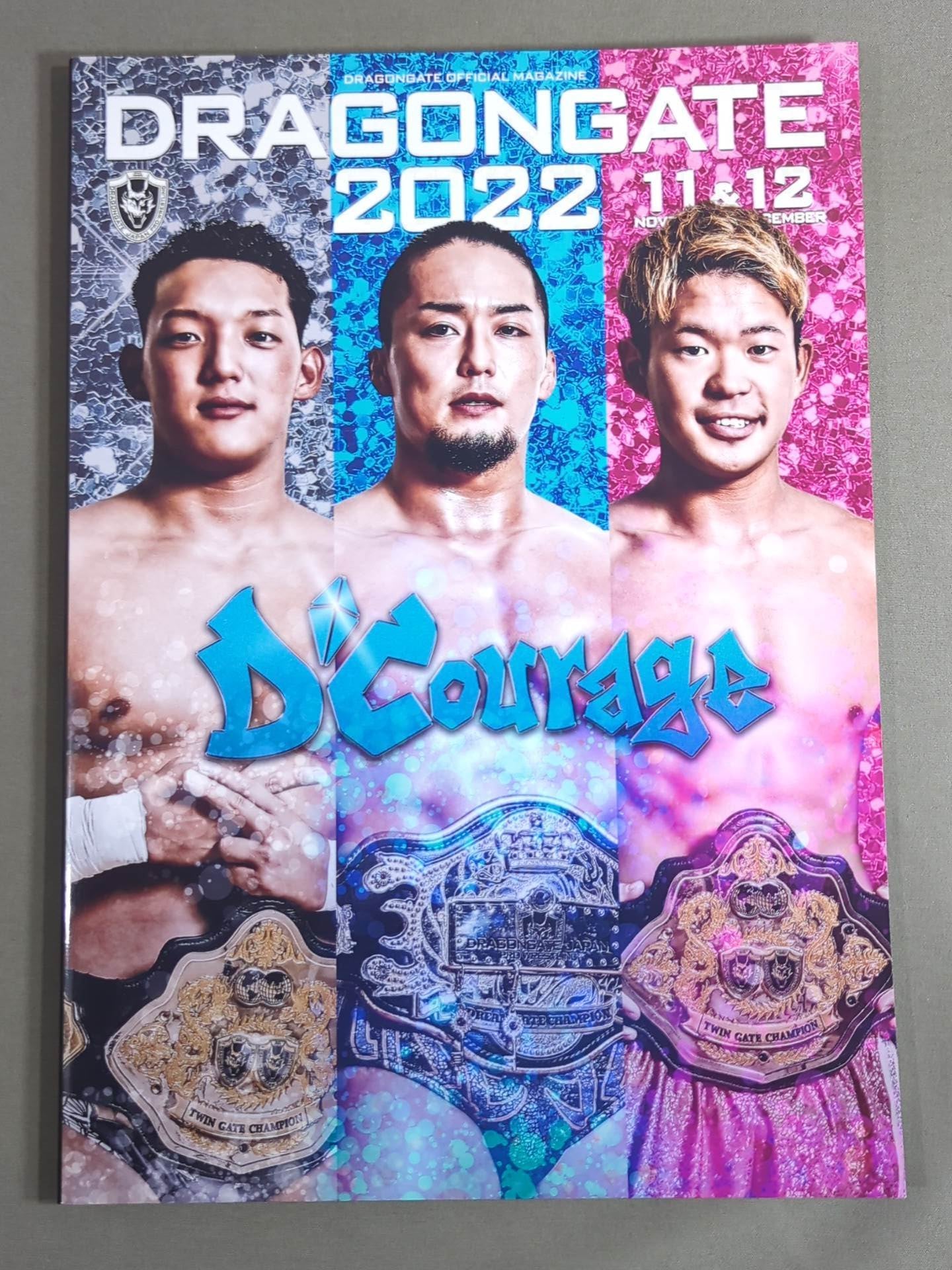 【7選手直筆サイン入り】DRAGON GATE / オフィシャルマガジン 2022年11月&12月号