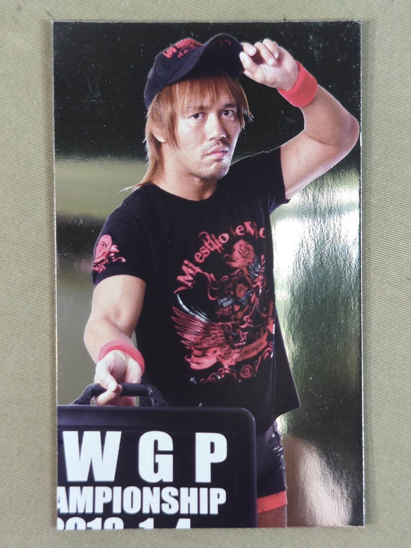 内藤哲也 名刺型カード(非売品)