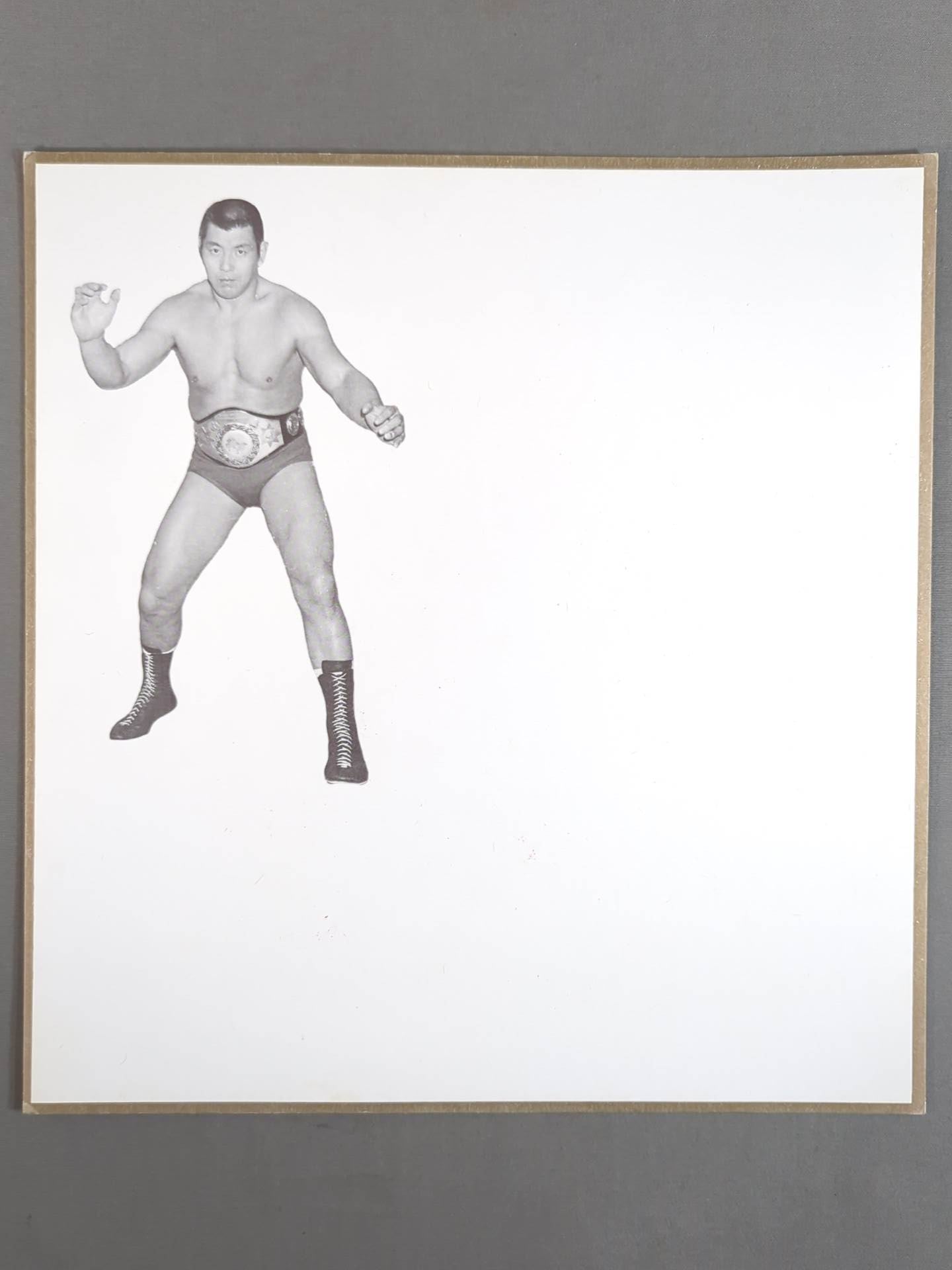 ★当時モノ★ 坂口征二 専用厚紙