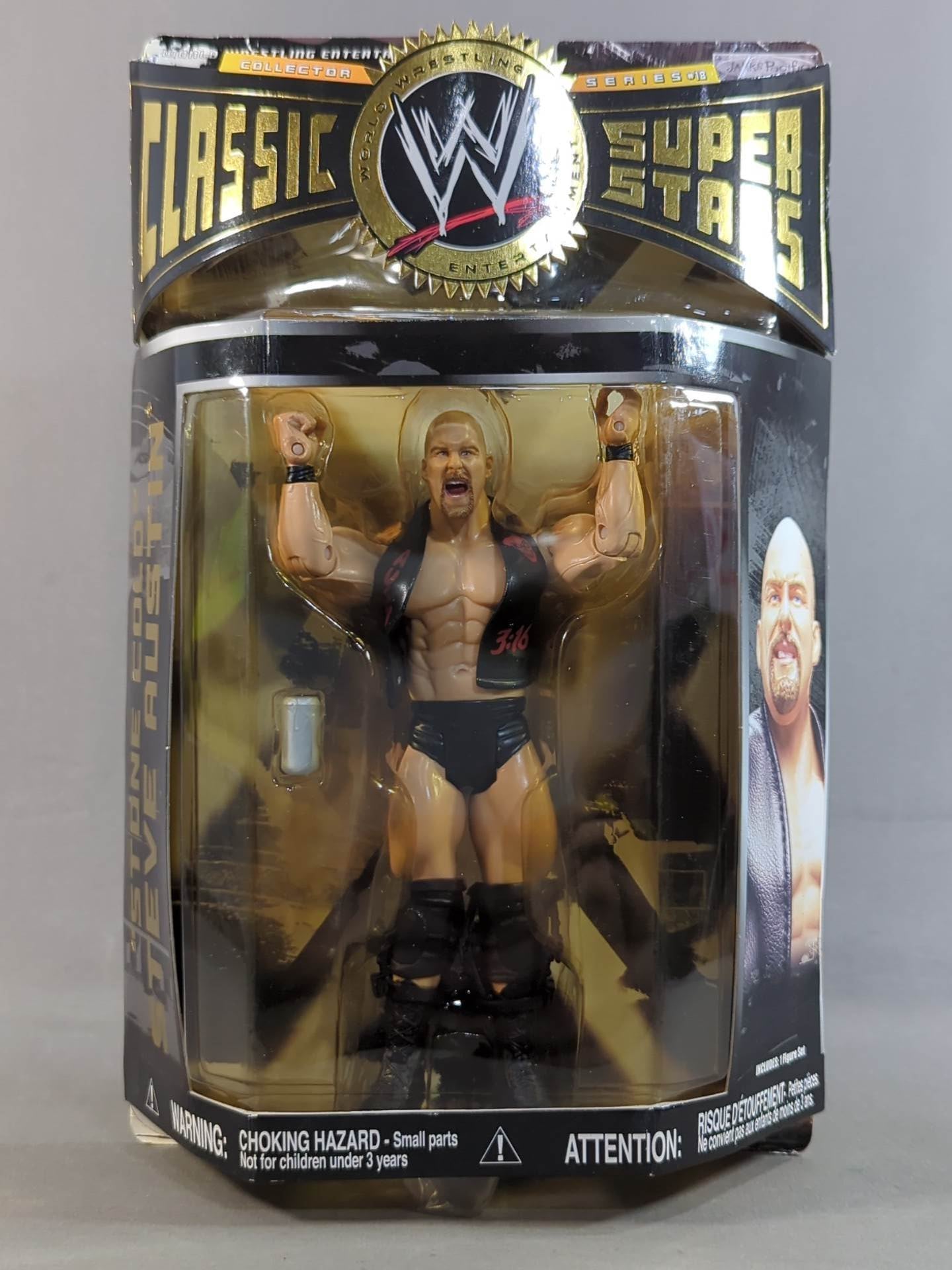 WWE フィギュア　ストーンコールドスティーブオースチン　新品未開封 ストーンコールド”スティーブ・オースチン – 闘道館