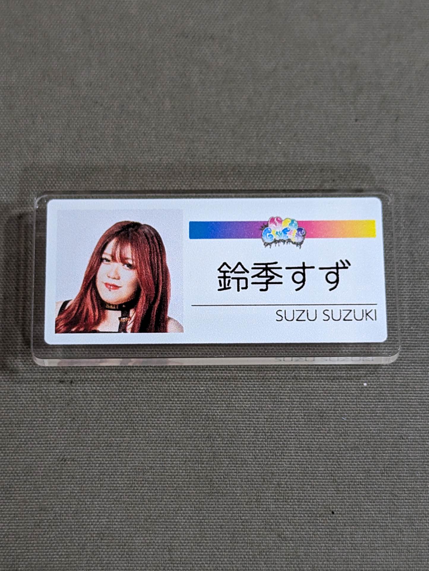 Suzu Suzuki Random Name Tag Style Badge