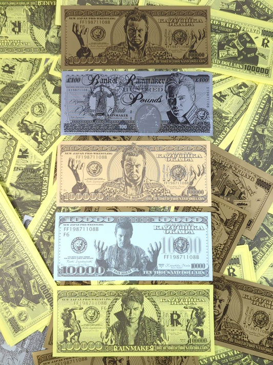 オカダ・カズチカ レインメーカードル札セット