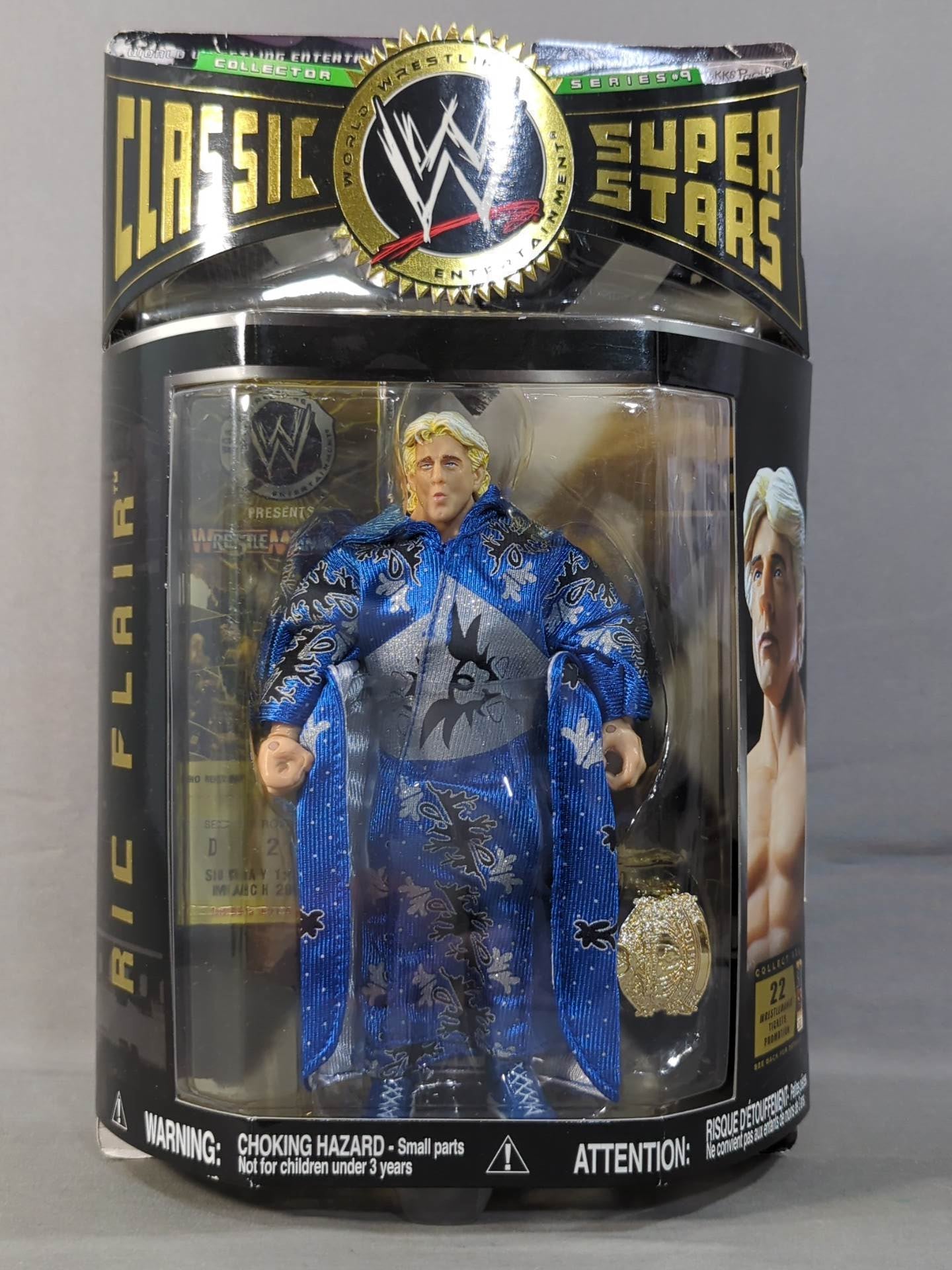 WWE マテル　エリート　リック・フレアー ネイチャーボーイガウン付き WWE マテル エリート リック・フレアー ネイチャーボーイガウン