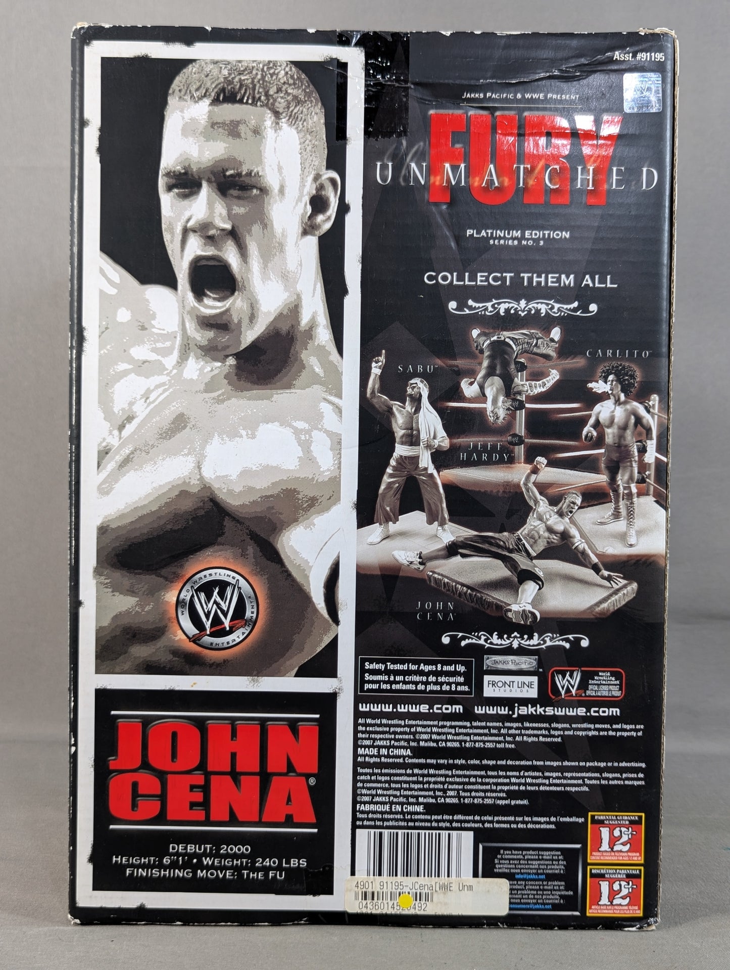 ★UNMATCHED FURY★ ジョン・シナ