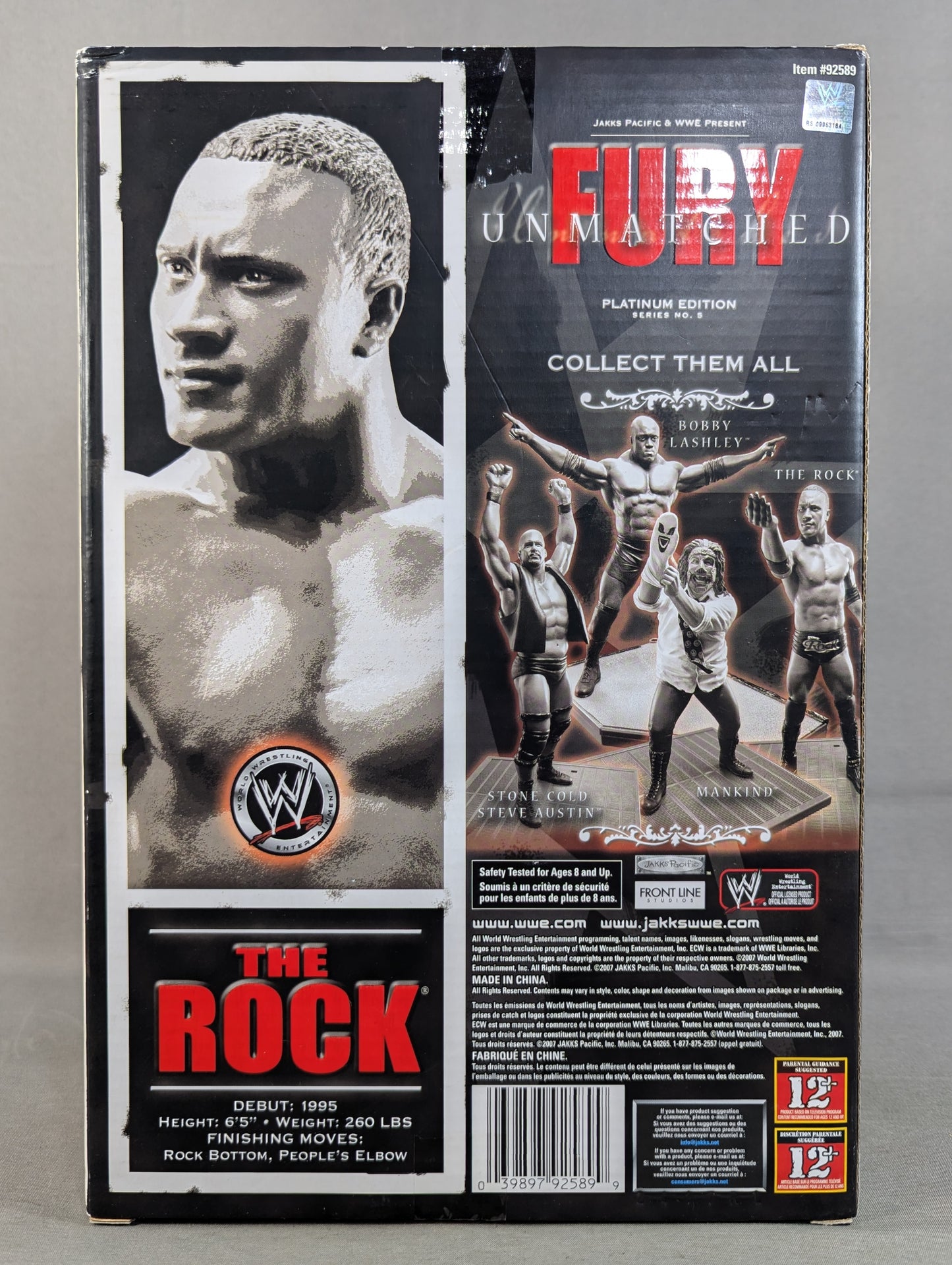 ★UNMATCHED FURY★ ザ・ロック