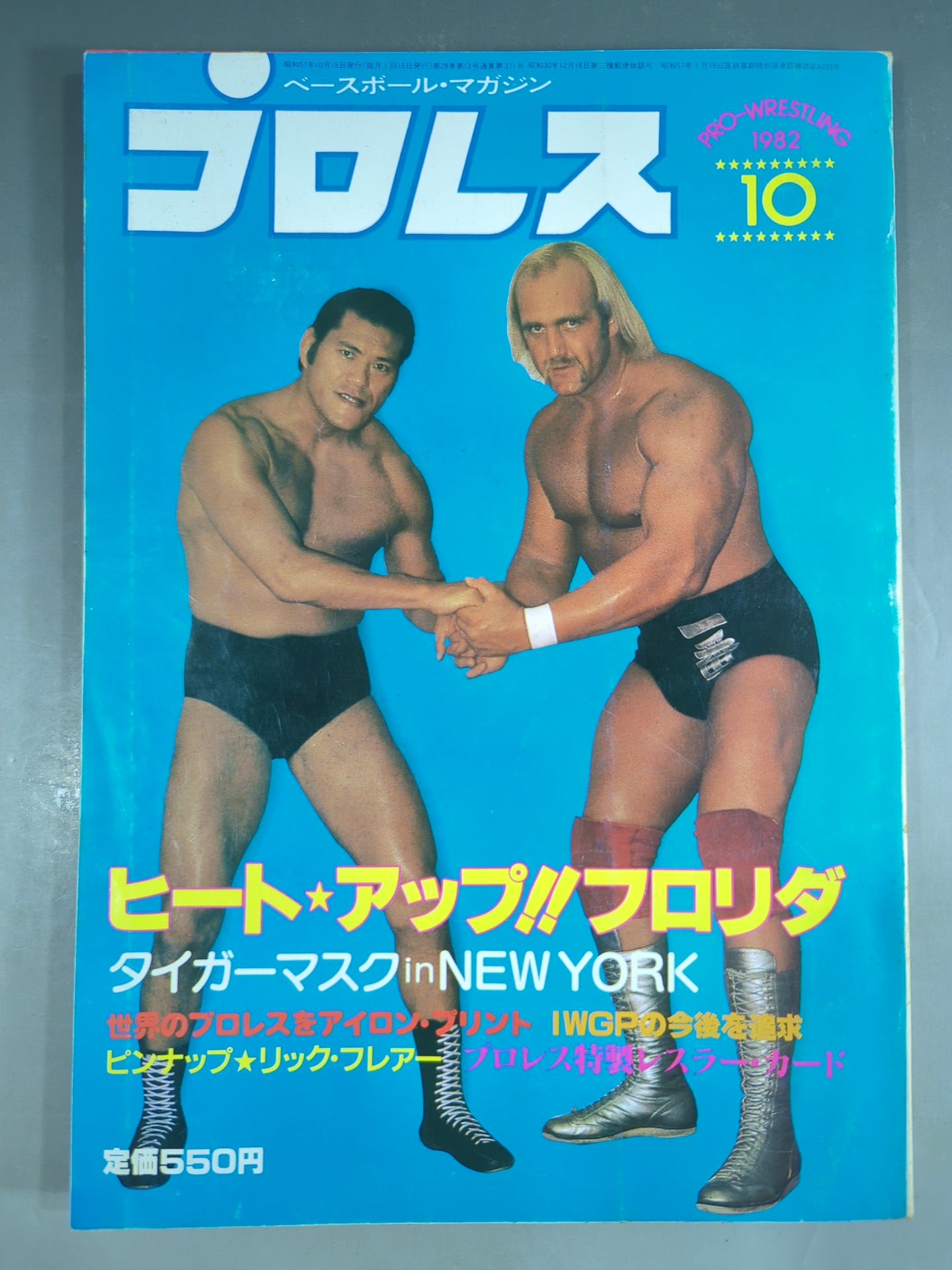 Monthly Pro Wrestling October 1982 issue