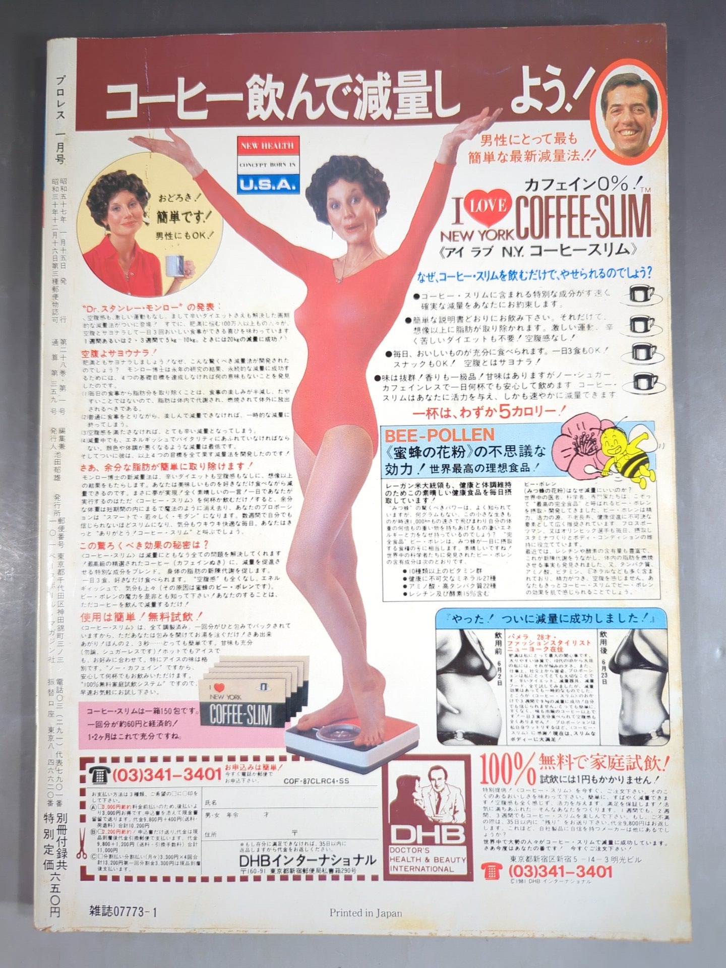 Monthly Pro Wrestling January 1982 issue