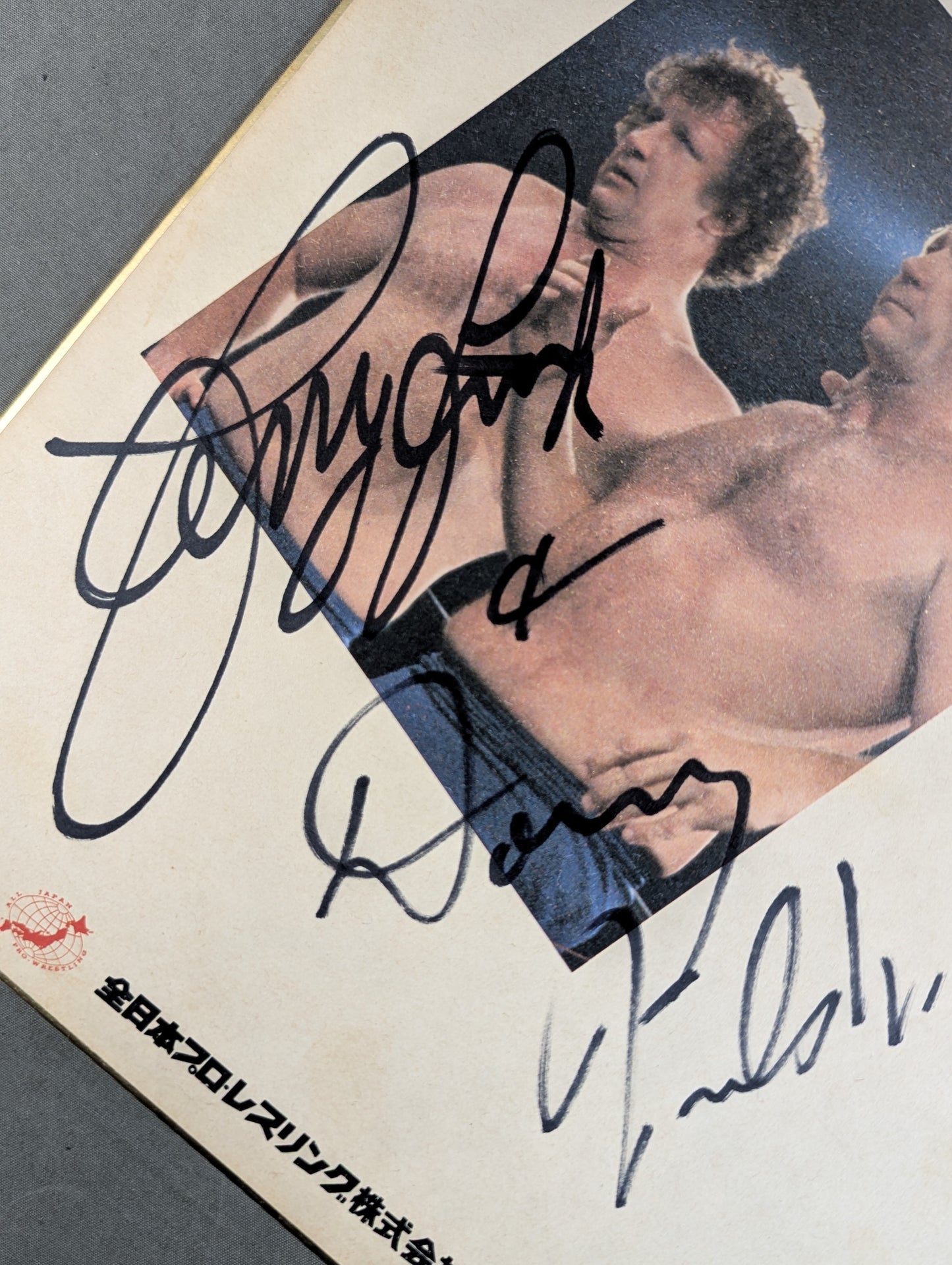 ★ザ・ファンクス★ ドリー・ファンク・ジュニア&テリー・ファンク(全日本プロレス専用色紙)