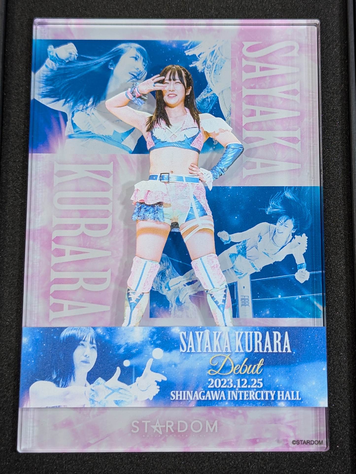 SAYAKA KURARA  Debut Commemorative Acrylic Block
