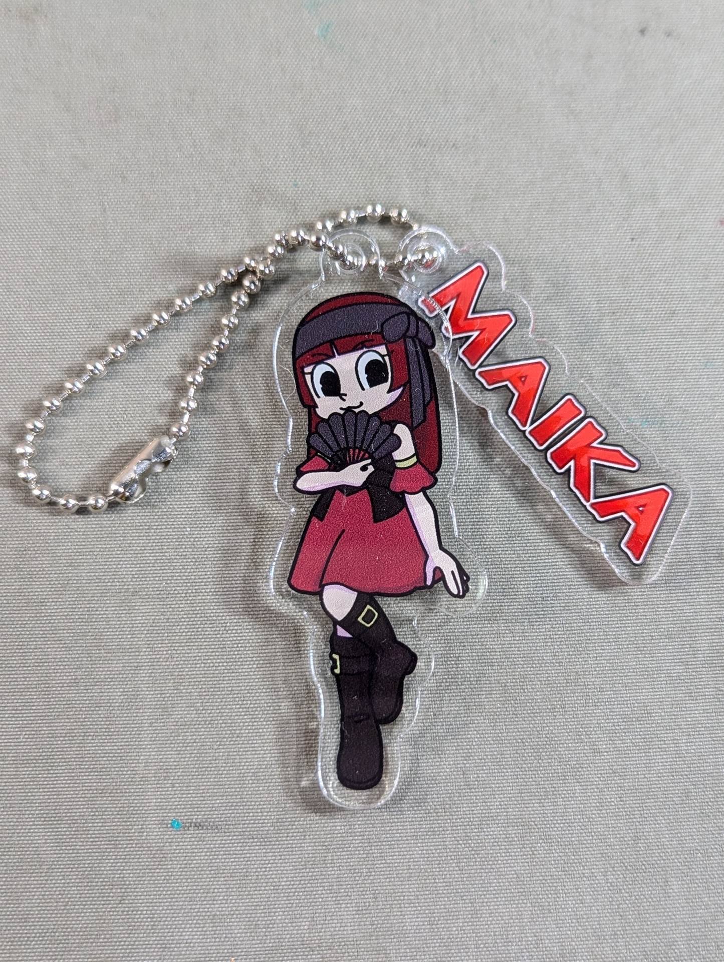 Maika  Halloween Illustration Random Acrylic Keychain