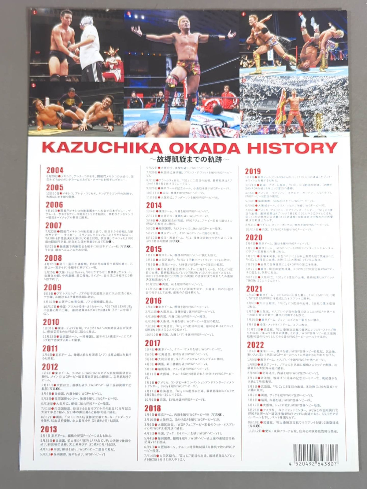 Kazuchika Okada Anjo City Triumphant Return Match (2022.11.12)