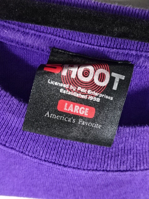 John Cena Illustrated T-Shirt (5) (WWE (2000s) / Purple)