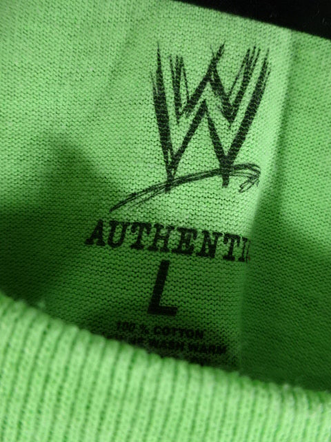 John Cena Illustrated T-Shirt (10) (WWE (2011) / Light Green)