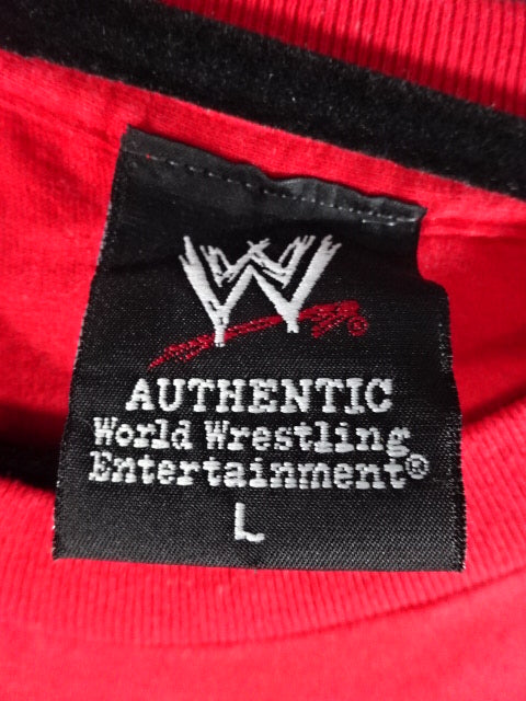 John Cena Illustrated T-Shirt (12) (WWE (2008) / Red)