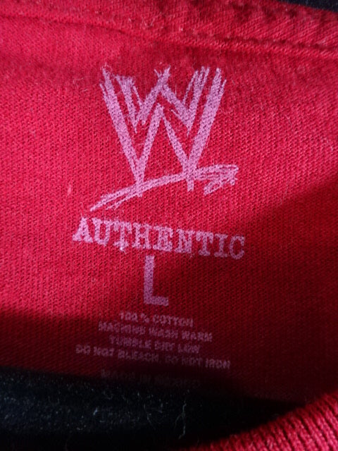 John Cena Illustrated T-Shirt (17) (WWE (2013) / Red)