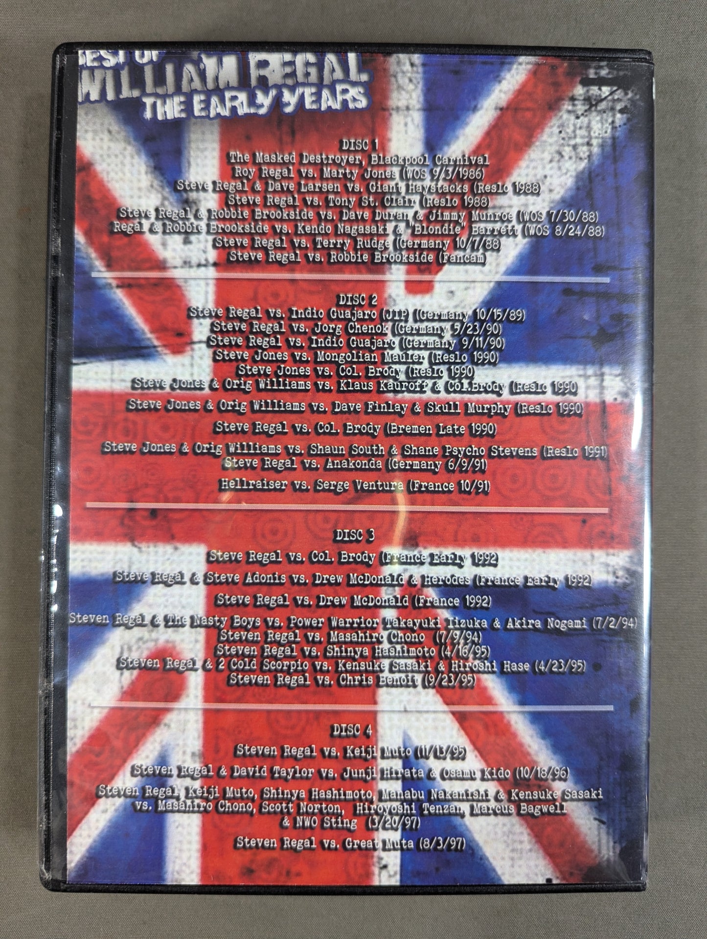 BEST OF WILLIAM REGAL THE EARLY YEARS