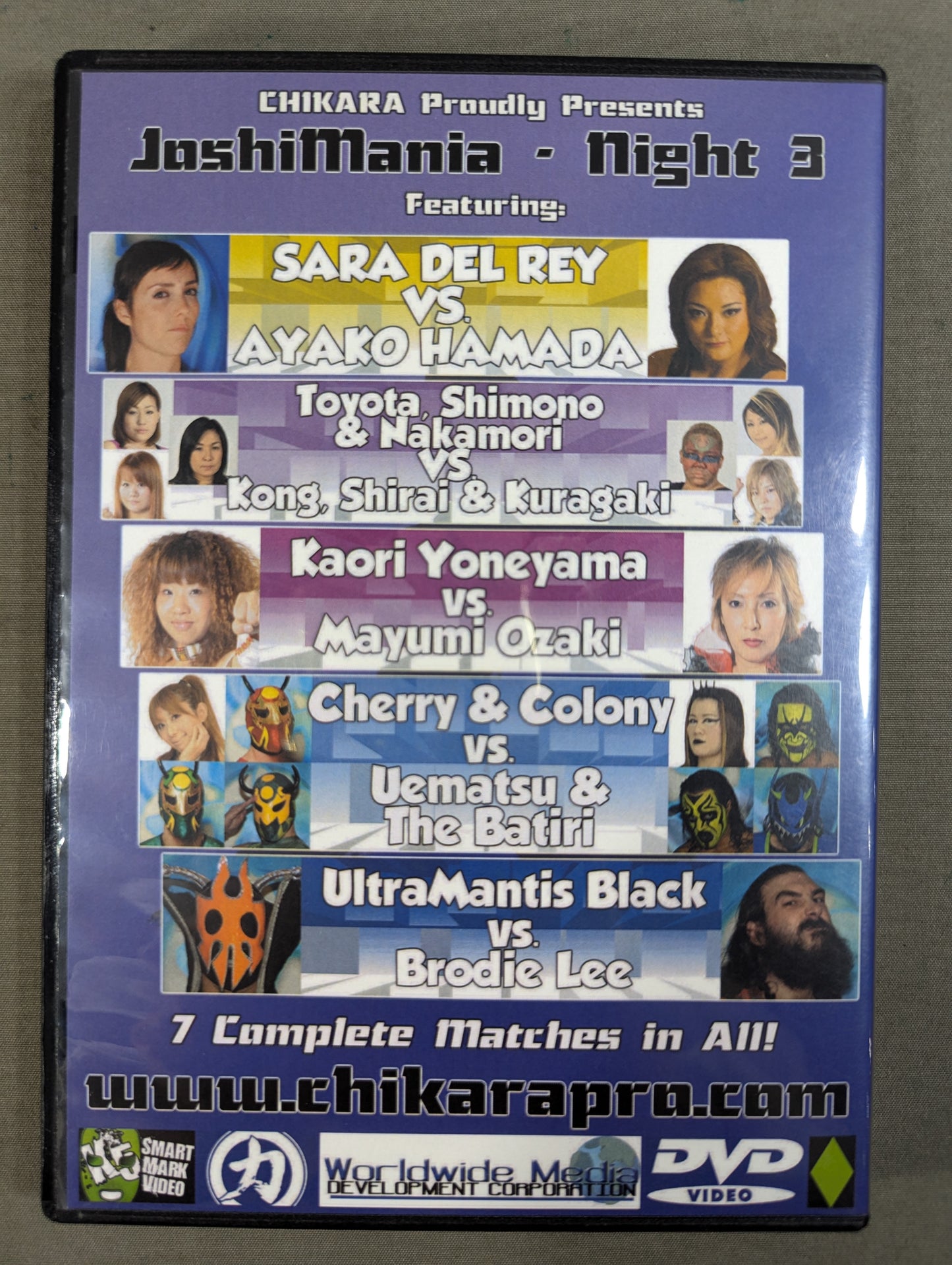 ★JOSHI MANIA NIGHT.3★ CHIKARA 12/4/11 MANHATTAN, NY