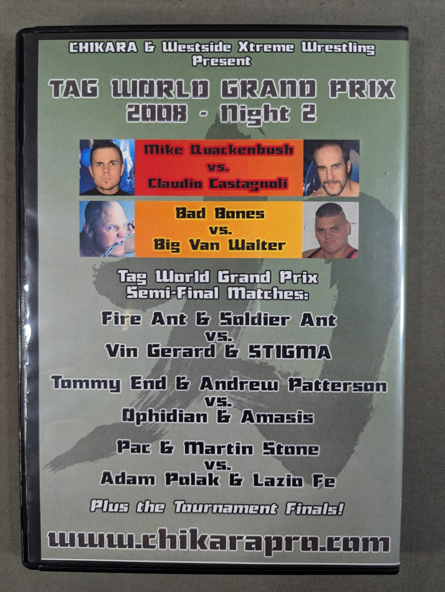 CHIKARA 11/9/08 OBERHAUSEN, DEU