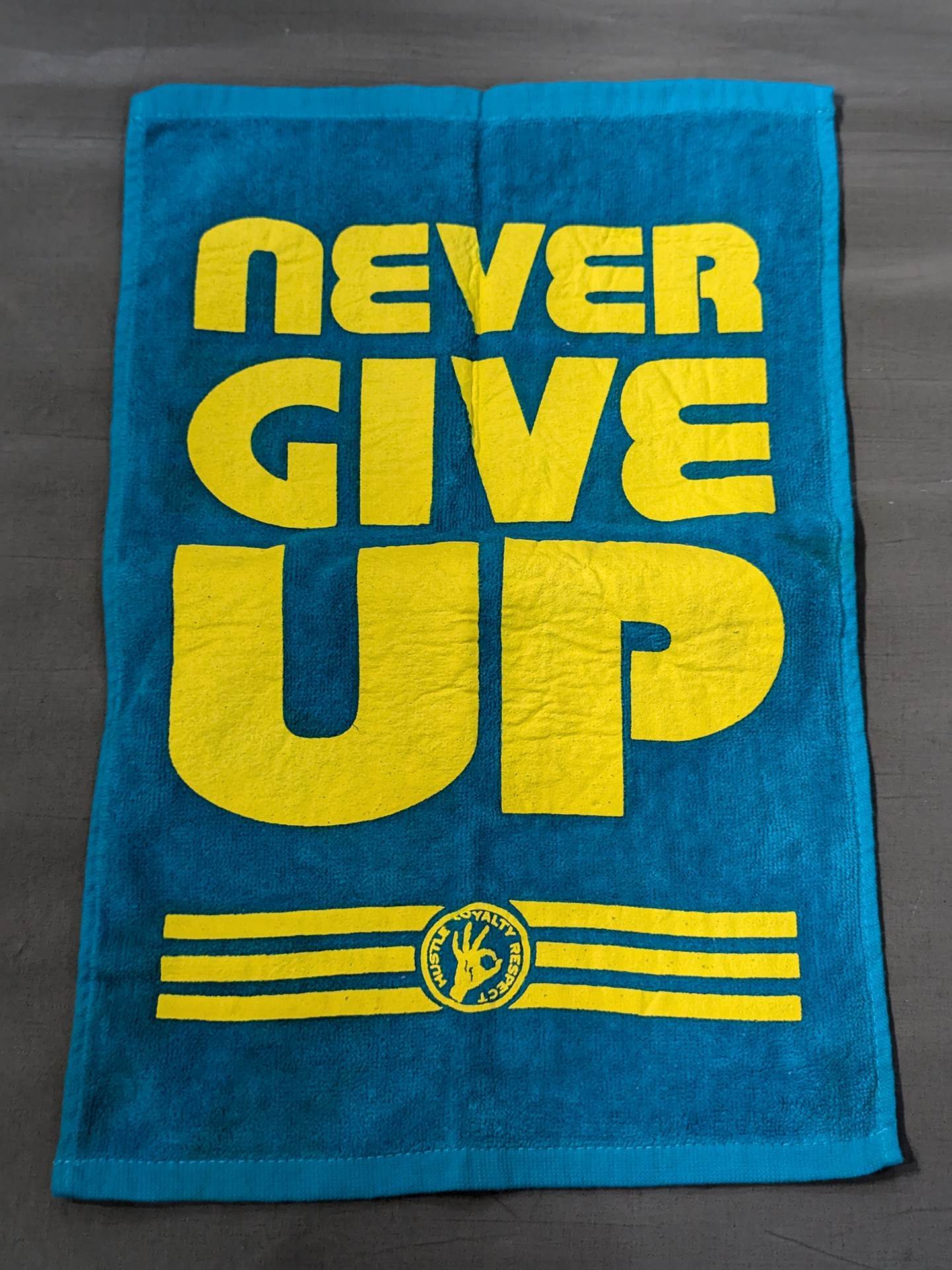 John Cena "NEVER GIVE UP" Hand Towels(2)