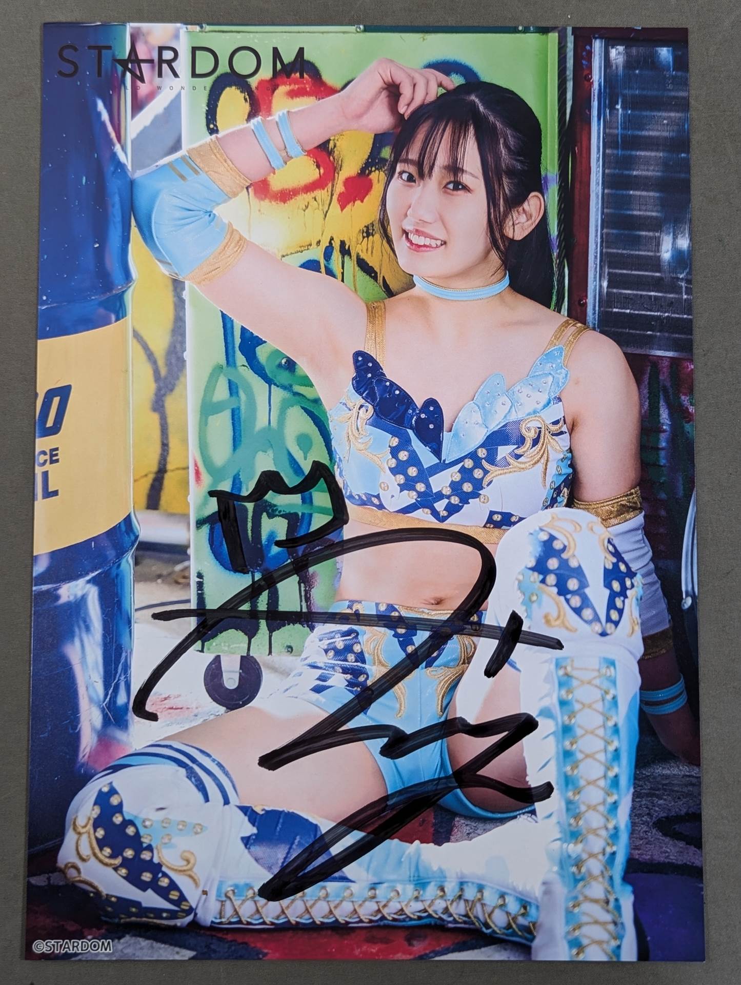 女子プロレス スターダム stardom 直筆サイン入り 天咲光由 写真集