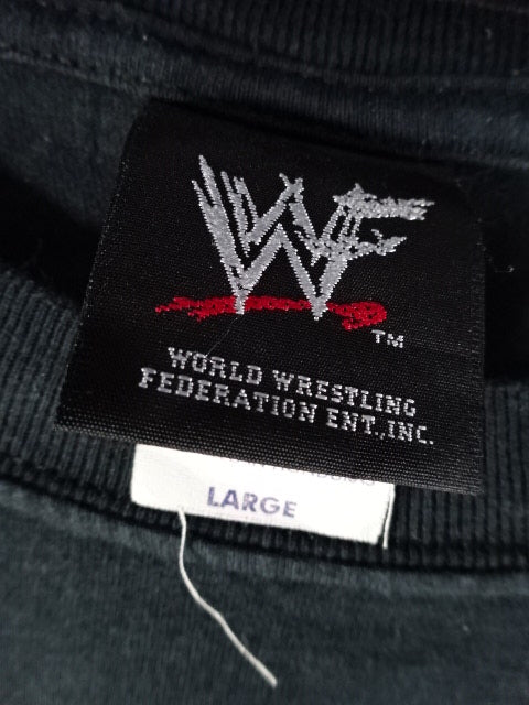 ストーンコールド・スティーブ・オースチン Tシャツ①(WWF / ブラック)