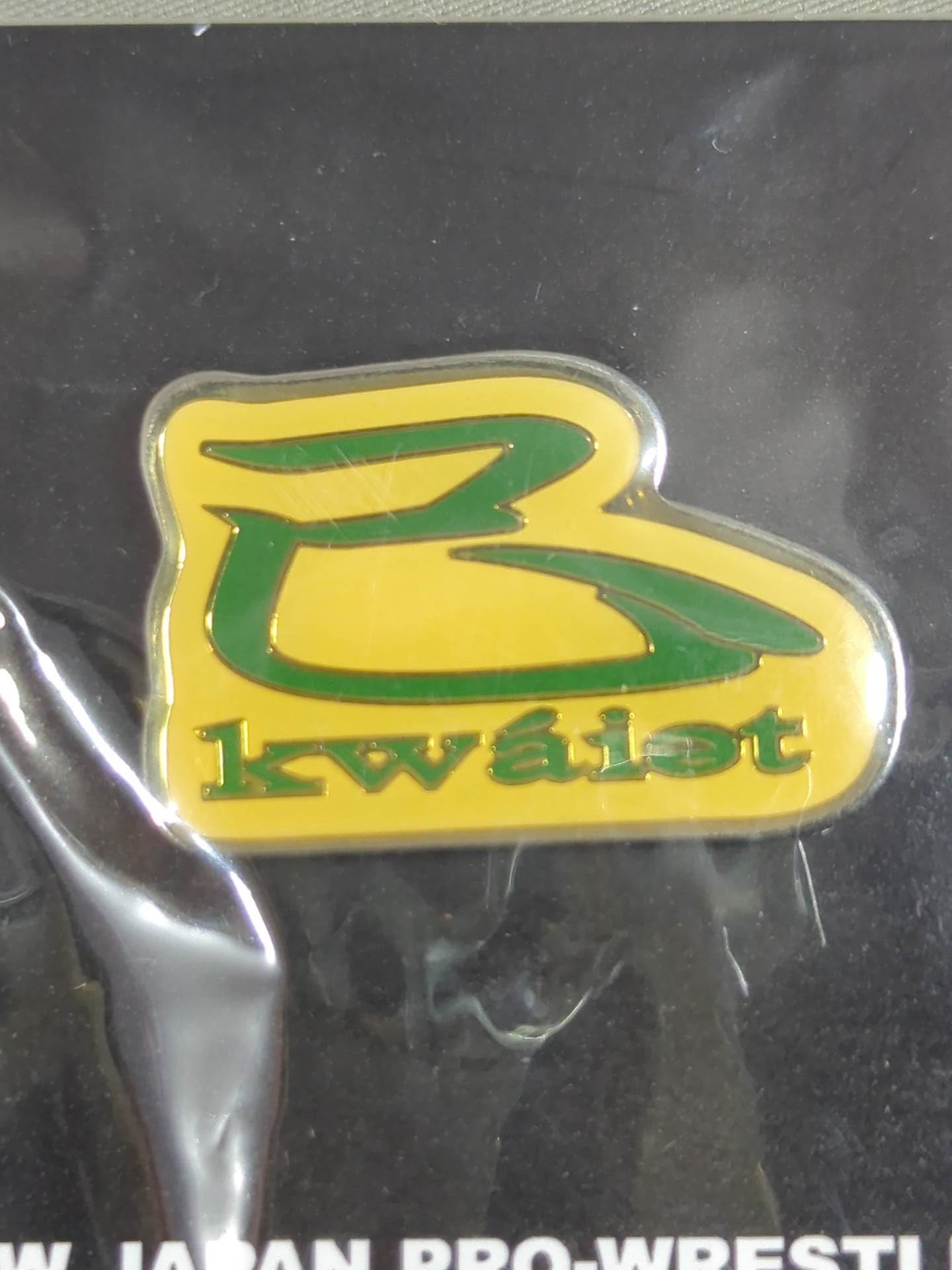 飯塚高史「kwaiet」ピンバッジ