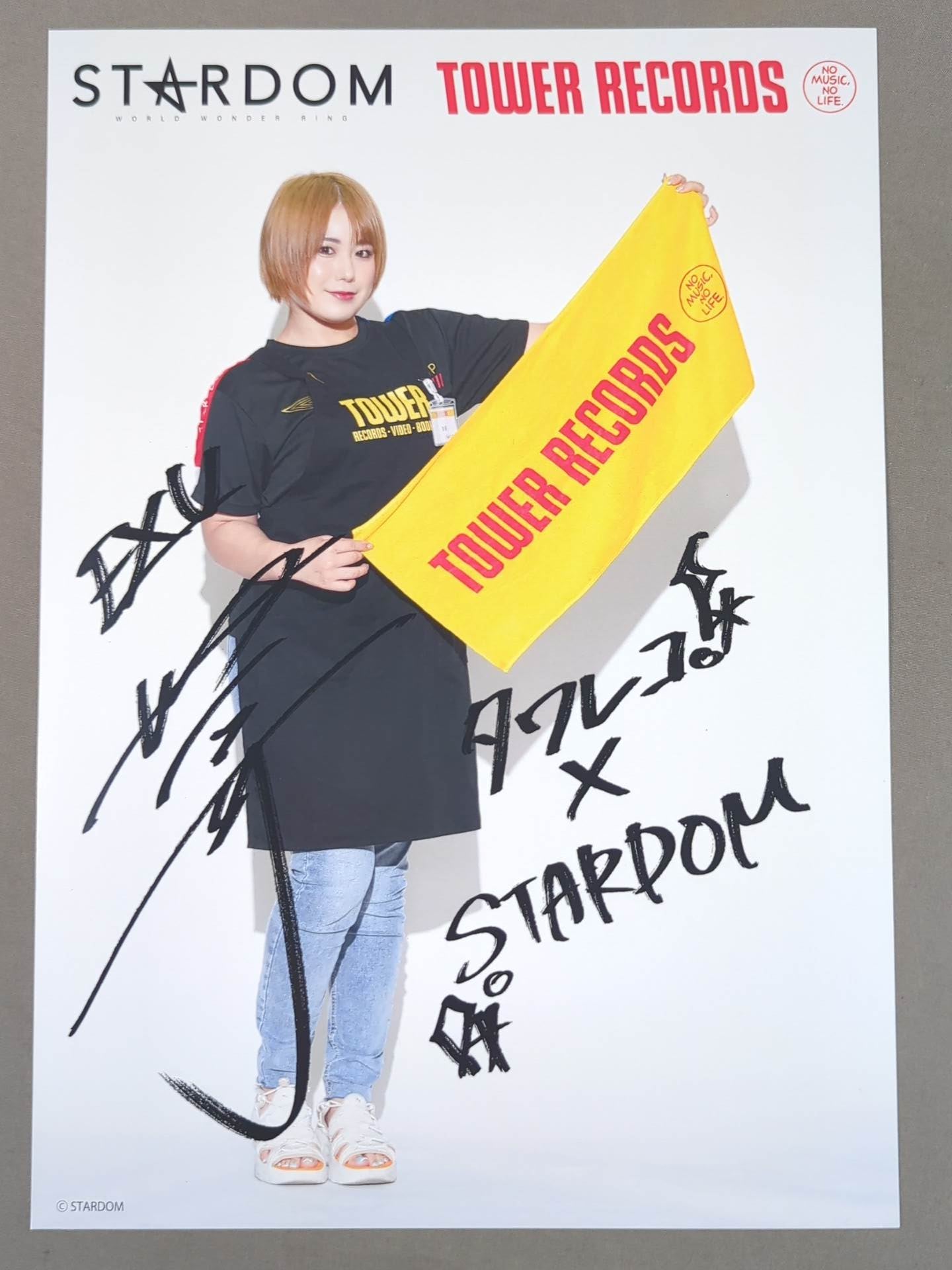 舞華 スターダム×TOWER RECORDS 2025 ポートレート – 闘道館