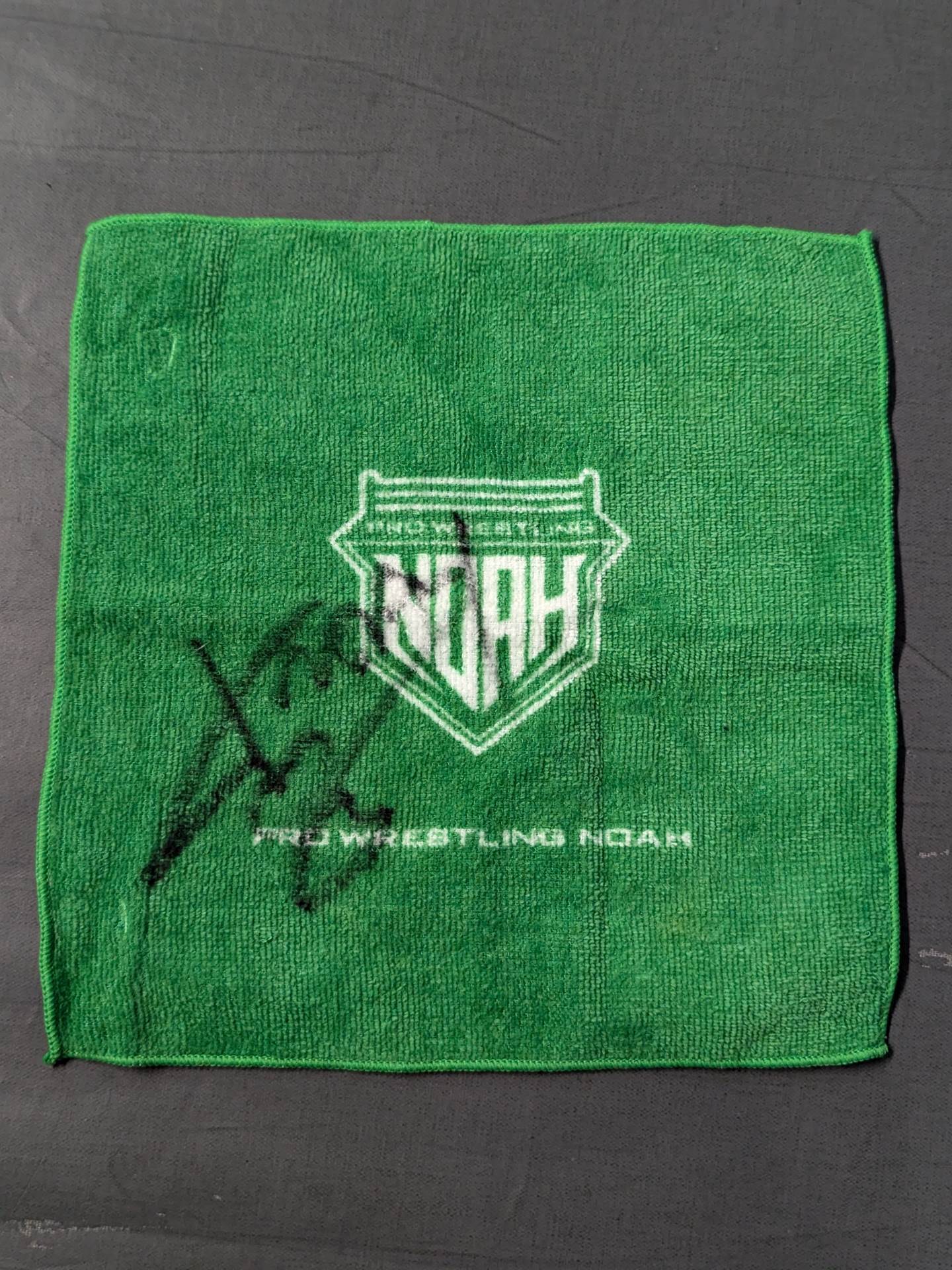 【Atsuji Kotoge hand signed autograph 】NOAH Logo Mini Towel