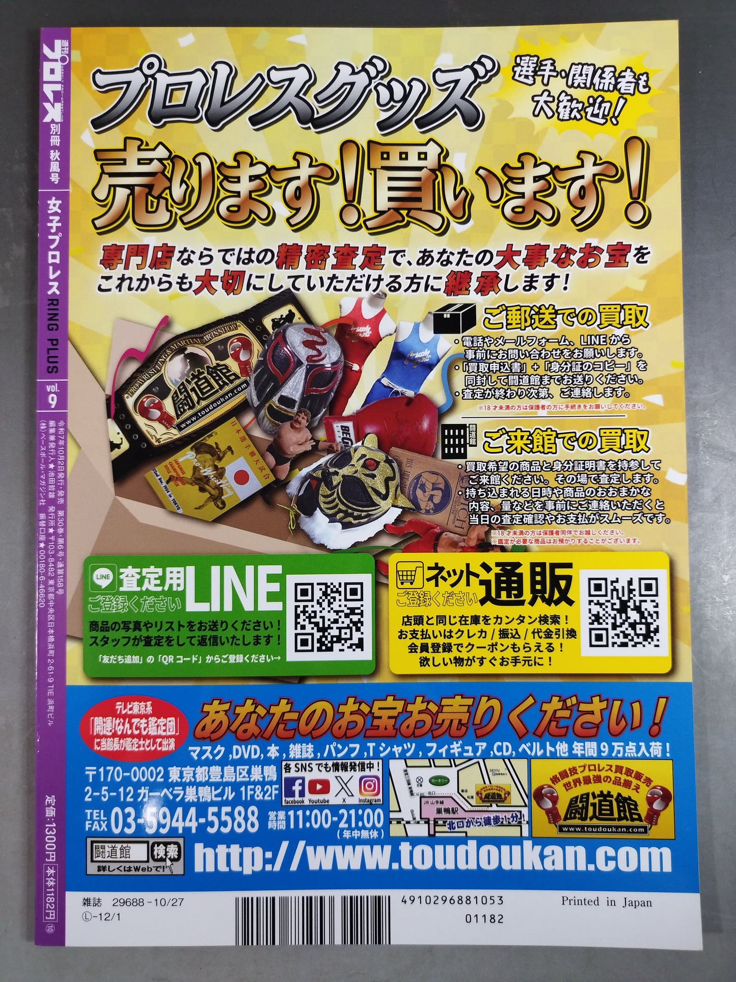 週刊プロレス別冊158「女子プロレスRING PLUS」vol.9